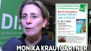 MONIKA KRAUTGARTNER liest am 22.11. im RIEDER RAIFFENSAAL, 19h