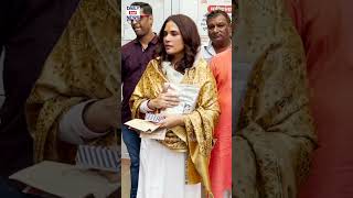 Richa Chadha Spotted At Siddhivinayak Temple After The Success Of Fukrey 3