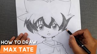 How To Draw Max Tate | Beyblade