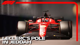 Charles Leclerc's Pole Saudi Arabian GP | | Assetto Corsa [Mouse Steering] #f1