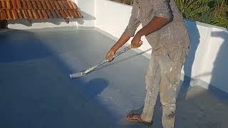 water proofing treatment on terrace, water proofing for new terrace ,Rcc water proofing,damp proof