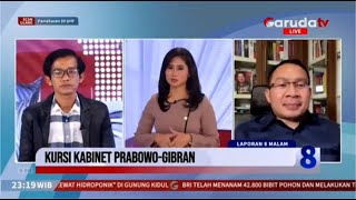 Yusak Farchan - Garuda TV "Zaken Kabinet Harus Dimaknai Secara Fleksibel"