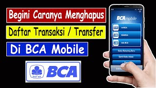 cara menghapus inbox di m banking bca