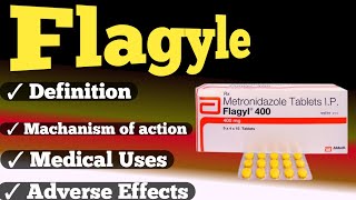 metronidazole pharmacology | flagyle pharmacology