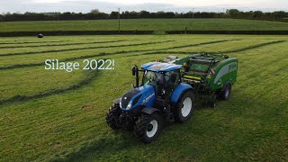 SILAGE 2022~Newholland T7.210 & McHale fusion 3 plus!