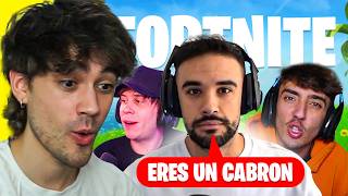 Jugué Contra 100 YOUTUBERS en el TORNEO DE RUBIUS en Fortnite