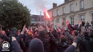 Manif sauvage antifasciste contre le meeting du Front National à Paris - 17/04/17