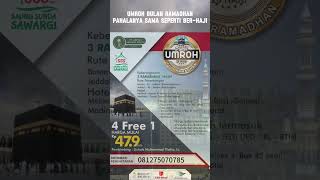 UMROH RAMADHAN SAMA PAHALANYA SEPERTI BERHAJI #youtubeshorts #ramadan #umroh