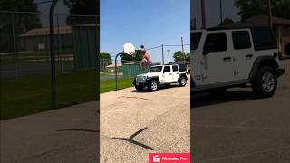 WHITE BOY JUMPS OVER JEEP