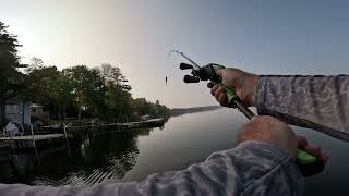 Largemouth Bass and Low Flying Helicopters #fishing #bass #bassfishing