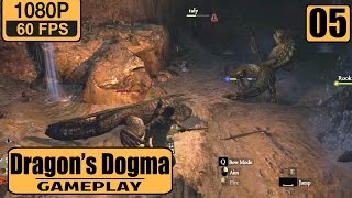 Dragons Dogma Dark Arisen gameplay walkthrough Part 5 - Tricky Little Lizards