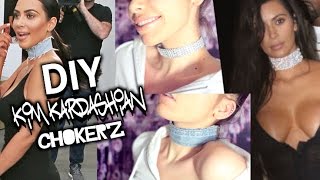 DIY: KIM KARDASHIAN INSPIRED CHOKERS