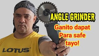 Mga kailangan malaman bago gumamit ng Angle Grinder