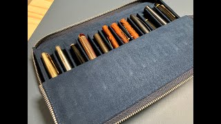 Galen Leather Magnum Opus 12 Pen Case