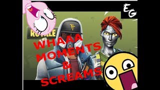 Funny Fortntie BR moments Screams and Fails