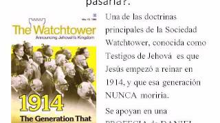 La generación de 1914 y el Fin de los Tiempos de los Gentiles Segunda parte