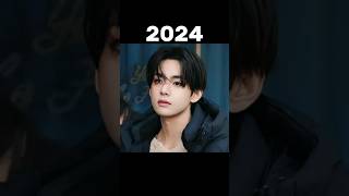 Kim Taehung (BTS V) evolution (1993-2024) #evolution #bts #taehyung #shorts