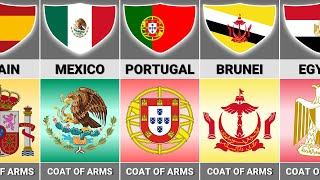 List of National Flags With Coats of Arms