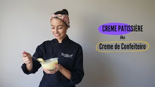 COMO FAZER CREME PATISSIÈRE/CONFEITEIRO? | DiCarolina | Carolinando!