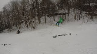 Cork 7 attempt on skis