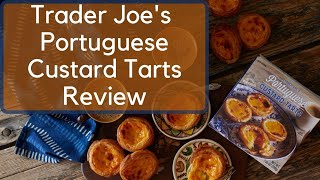 ANDY EATS: Trying The Super Delicious Custard Tart | Trader Joe's Custard Tart Food Review