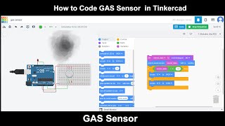 How To Code GAS Sensor in Tinkercad