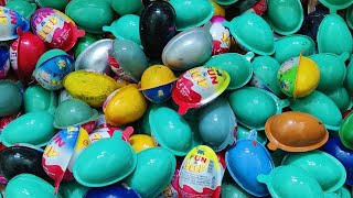 200 Kinder Surprise Eggs / ASMR Satisfying video / A Lot of Candy