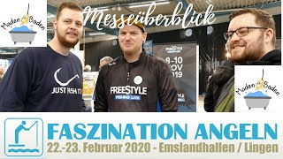 Fazination Angeln 2020, die Angelmesse in LINGEN | MadenBaden | Messeüberblick