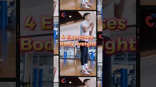 4 Exercises Body Weight