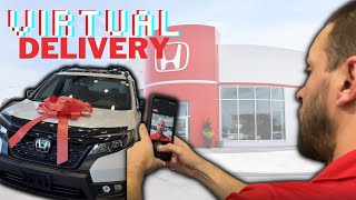 Virtual Delivery (from the comfort of your couch!)