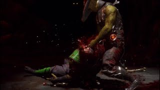 MK11 Kung Lao VS Scorpion [Reptile Edition]