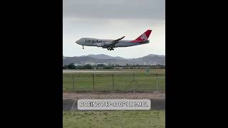 Boeing 747 da CARGOLUX chegando no Galeão! Santa elegância da Rainha!