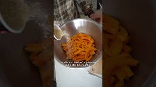 HOW TO MAKE BUTTERNUT SQUASH FRIES 🍟🌟🍽️   #frankieflowers #butternutsquash