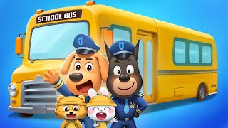 School Bus Rules | Safety Tips for Kids | Kids Cartoons | Sheriff Labrador