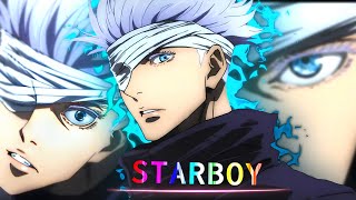 StarBoy - Gojo 💙 ( + Free Preset ) [Amv/Edit] Alight Motion