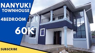 Hidden Gems in Nanyuki 4BEDROOM Townhouse Tolet60k