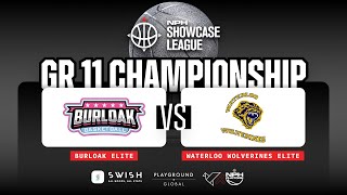 NPH  SHOWCASE LEAGUE - WATERLOO WOLVERINES ELITE VS BURLOAK ELITE 11 CHAMPIONSHIP