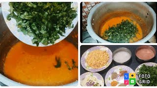 How to make dal palak recipe|دال پالک|मसूर की पलक| restaurant Style dal palak@BaBaFoodRRC