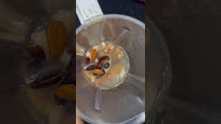 Apple Dry Fruit Smoothie Recipe | Quick 2 min recipe | Tasty | No sugar |