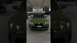 M3 Touring LCI in Urban Green - Listen to that sound in the end! #automobile #carguys #m3  #m3drift