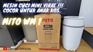 Mesin Cuci Portable MITO 3,5 KG WM1 #review