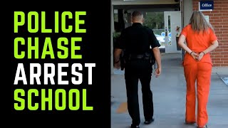 Police arrest principal at school / Sherriff - Police Chase