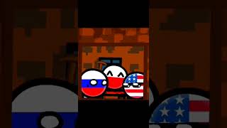 Countryballs vs Minecraft #cb #countryballs #memes #animation #usa #russia #poland