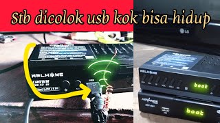 servis stb setop box mati kadang boot