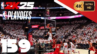 NBA 2K25 =My Career= [PC] (4K) EP159 {Playoffs: East Semis} Game 1 {Hawks @ Bulls}