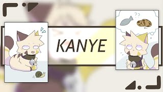 KANYE Animation Meme || Flipaclip + Capcut