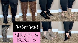 Plus Size Wide Calf Boot & Fall Shoe Haul