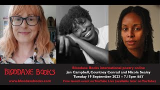 Launch reading by Jen Campbell, Courtney Conrad and Nicole Sealey