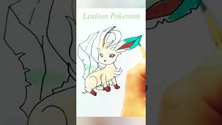 #pokemon #leafeon #pokemongo #drawing #coloring #ytshorts