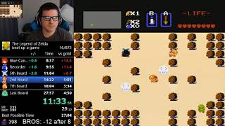 (27:54) The Legend of Zelda - First Quest any% speedrun